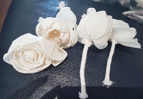 Sola flowers with rope x 10 (RIP flowers, slightly damaged)